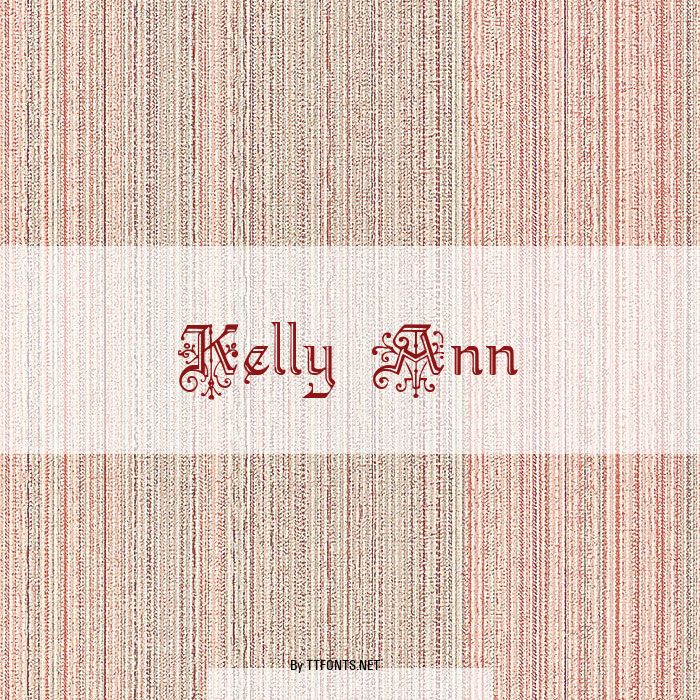 Kelly Ann example